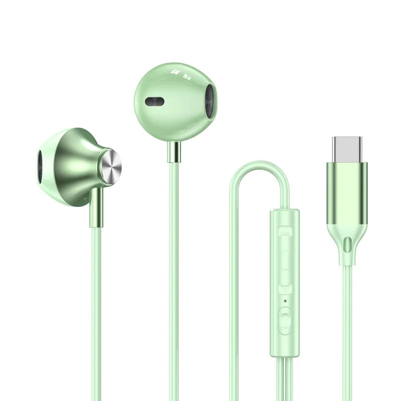 Écouteurs Filaires Hi-Fi – USB-C & Jack 3,5 mm