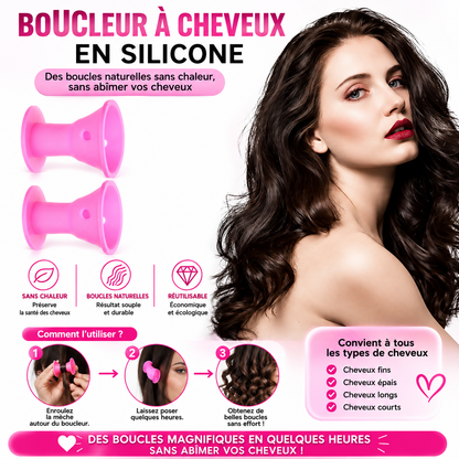 Bigoudis Sans Chaleur – Lot de 10 pour Boucles Naturelles