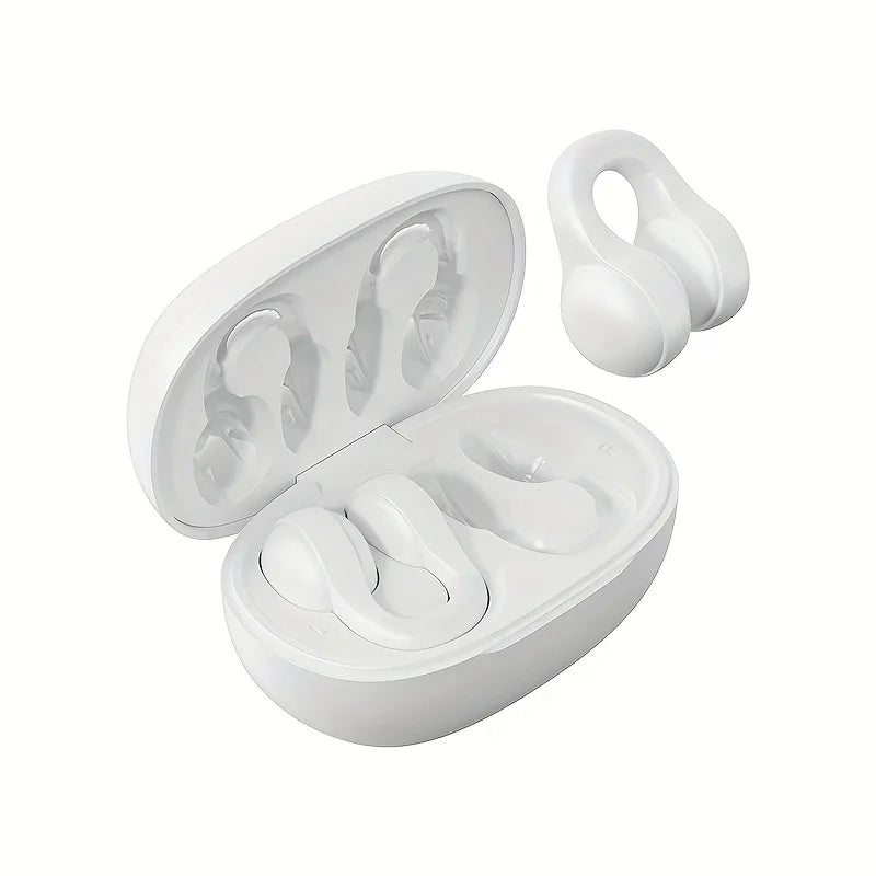 Écouteurs à Conduction Osseuse Bluetooth TWS Sans Fil – Stéréo Sport avec Micro Anti-Bruit pour Running