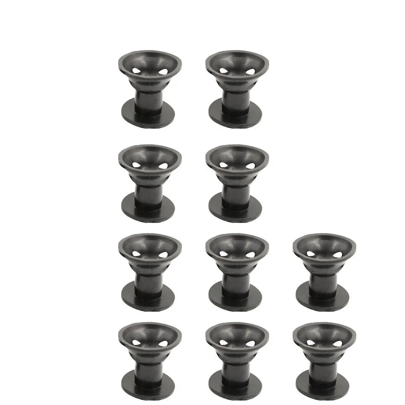 Bigoudis Sans Chaleur – Lot de 10 pour Boucles Naturelles