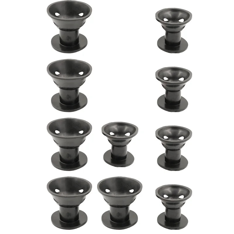 Bigoudis Sans Chaleur – Lot de 10 pour Boucles Naturelles