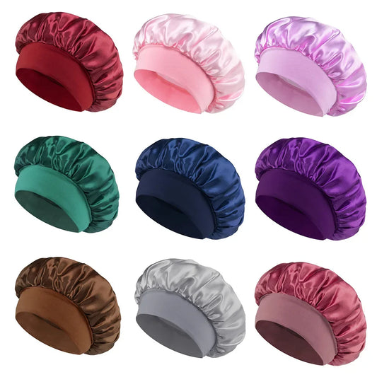 Bonnet de Nuit en Satin – Doux & Confortable