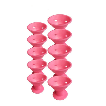 Bigoudis Sans Chaleur – Lot de 10 pour Boucles Naturelles