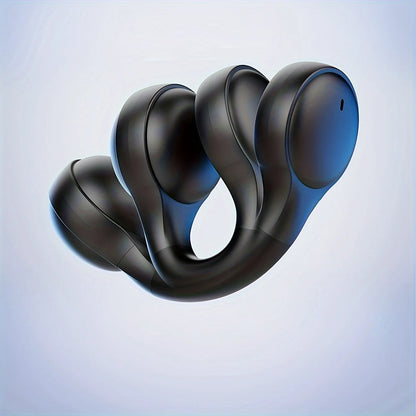 Écouteurs à Conduction Osseuse Bluetooth TWS Sans Fil – Stéréo Sport avec Micro Anti-Bruit pour Running
