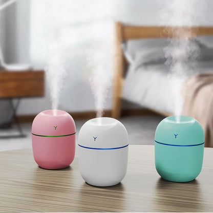 Humidificateur & Diffuseur d’Arômes USB avec LED